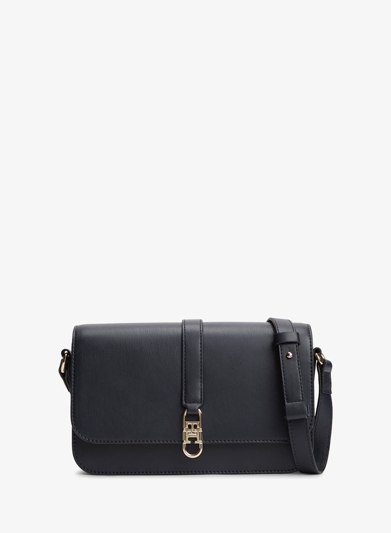 TOMMY HILFIGER TH Monogram Flap Crossbody Bag - Image 1